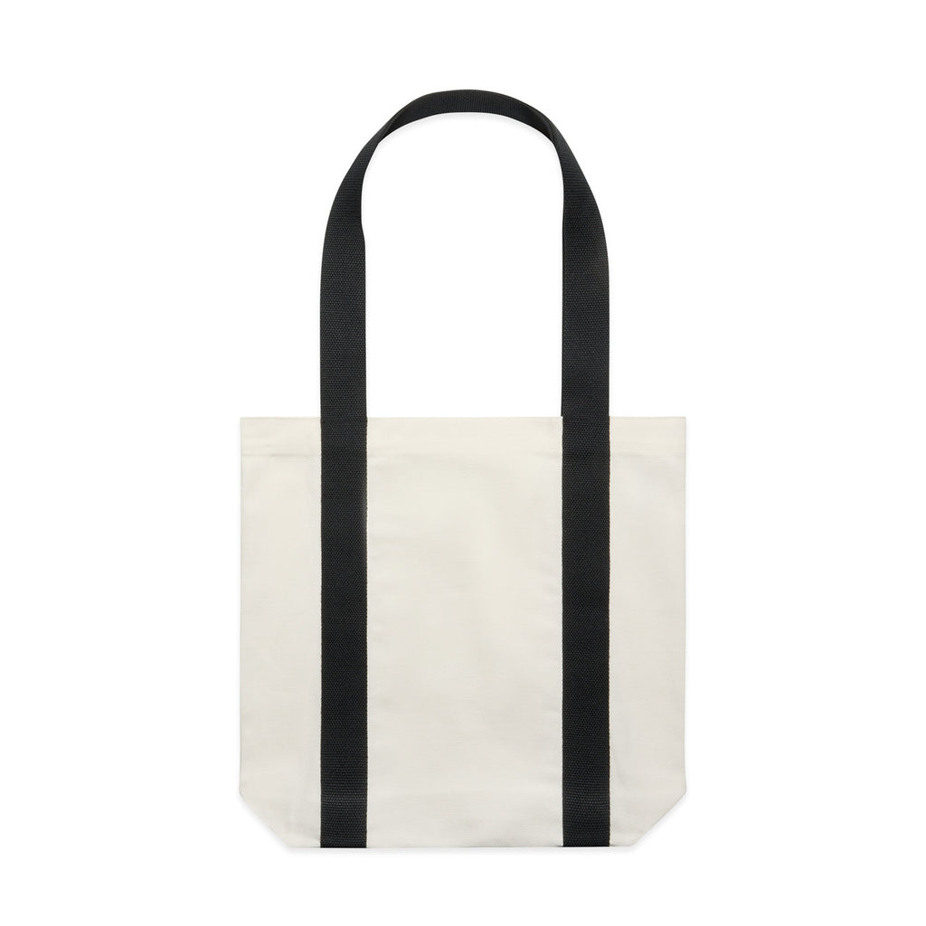 Two-Tone Carrie Tote - CREAM/BLACK