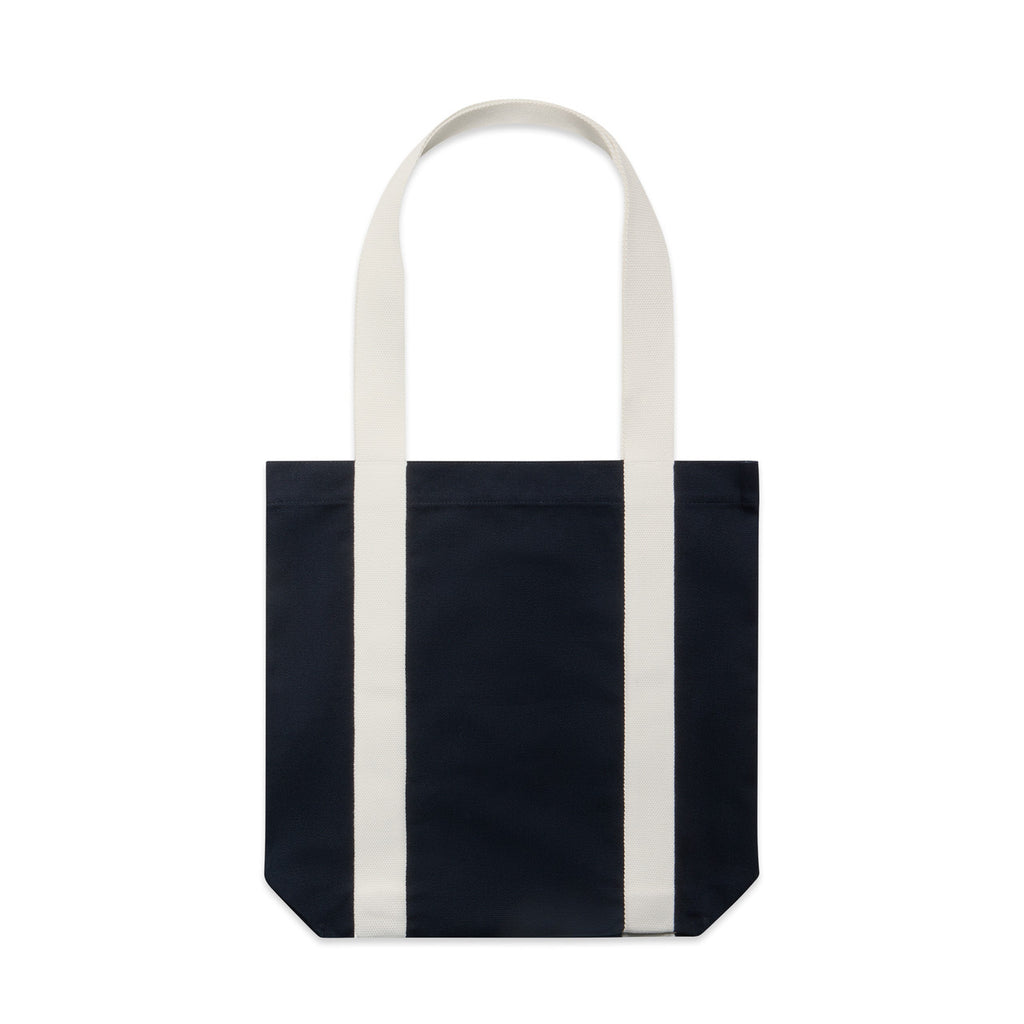 Two-Tone Carrie Tote - NAVY/CREAM