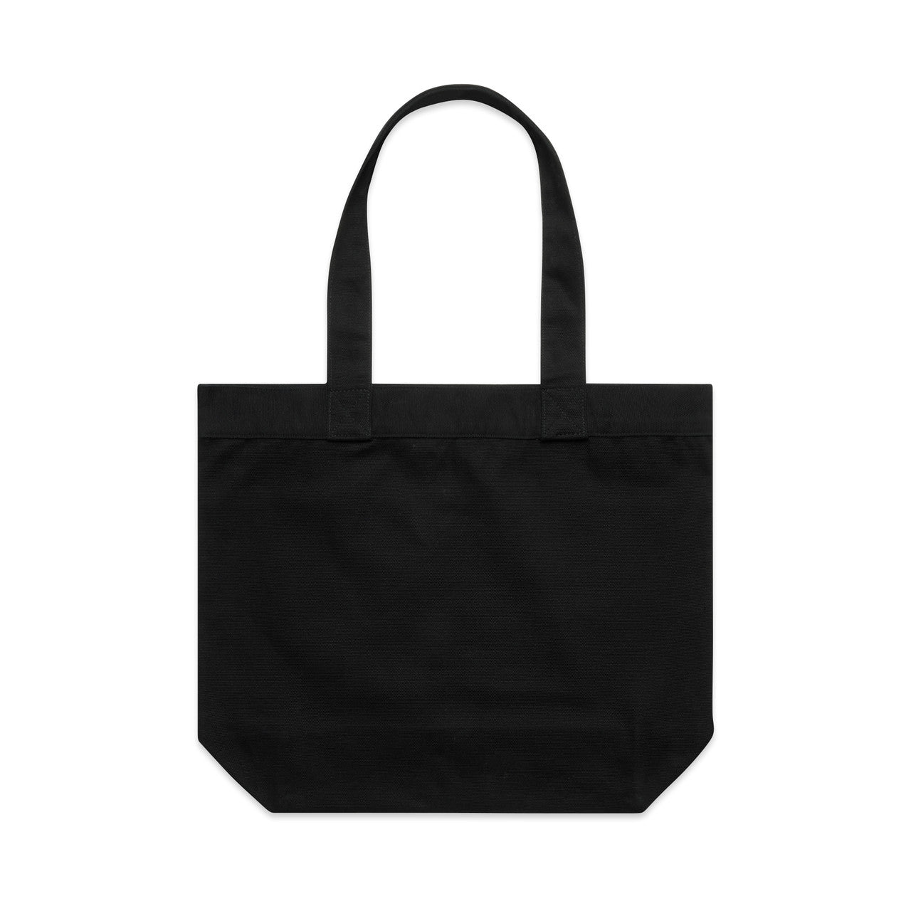 Pocket Tote Bag - BLACK - BACK