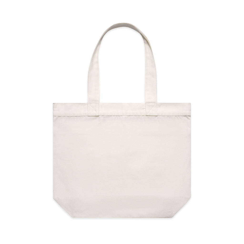 Pocket Tote Bag - CREAM - BACK