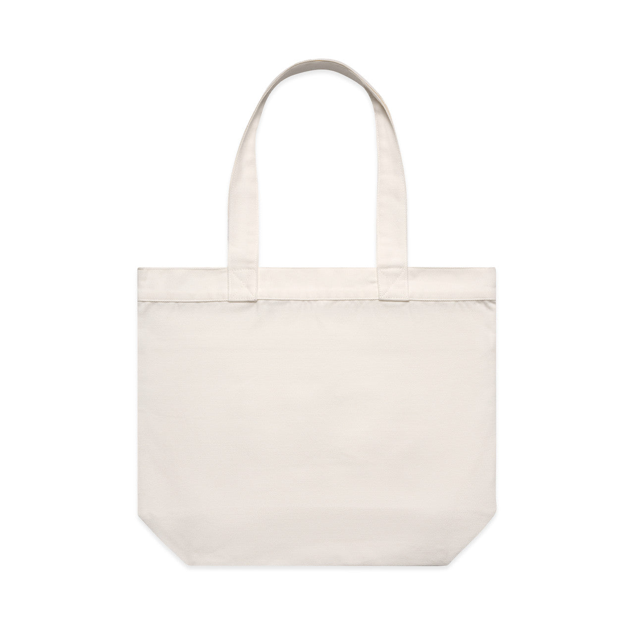 Pocket Tote Bag - CREAM - BACK
