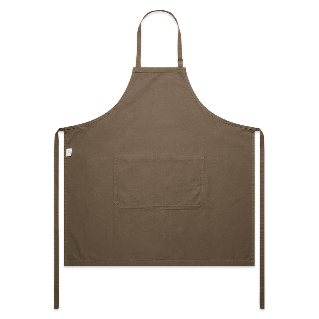 Canvas Apron - WALNUT - BACK
