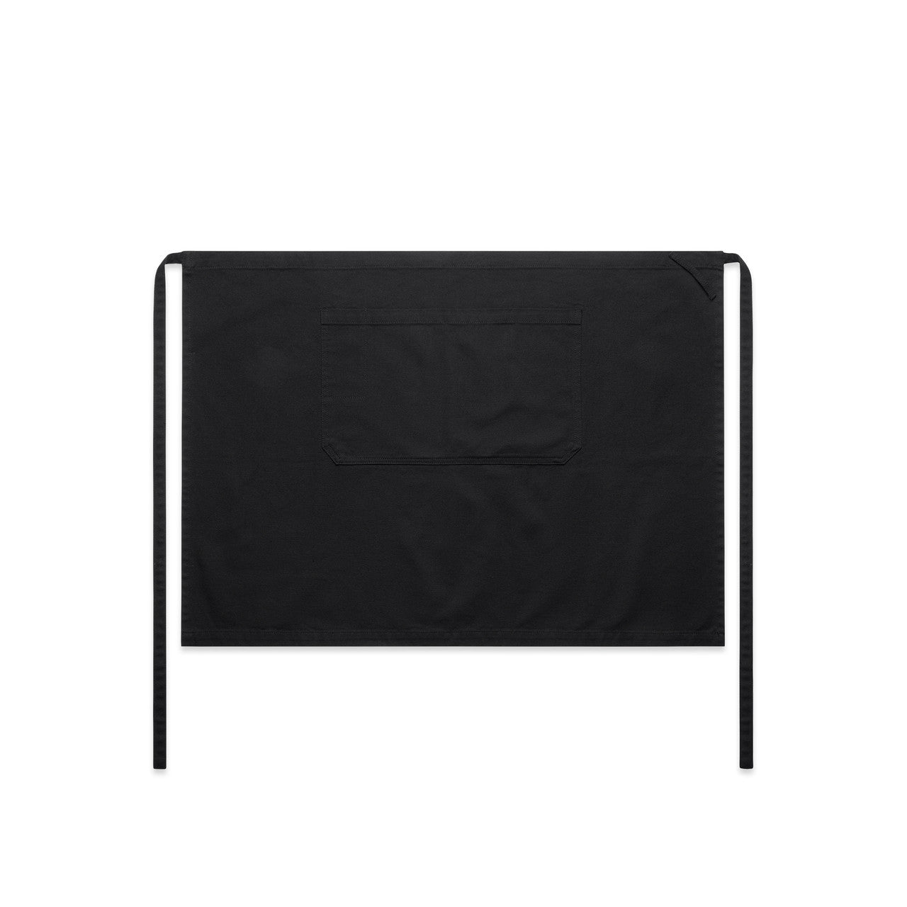 Canvas Half Apron - BLACK