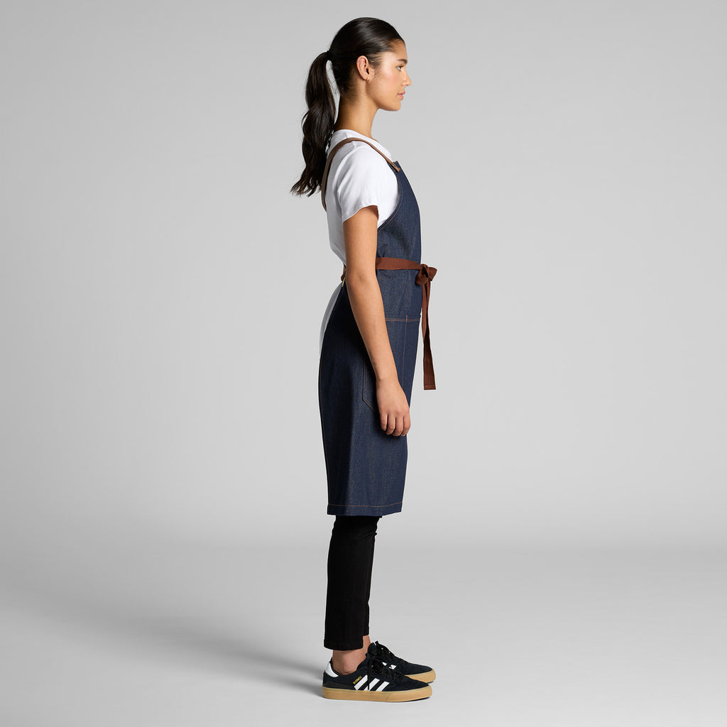 Denim Apron - SIDE