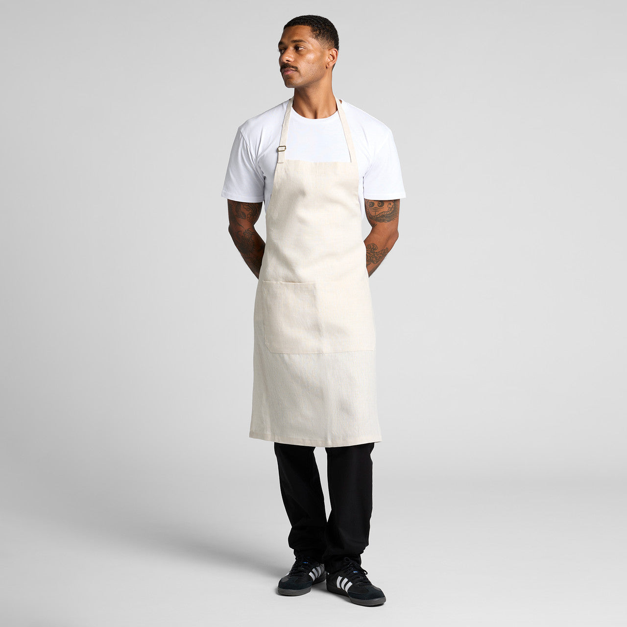 Linen Apron - BACK