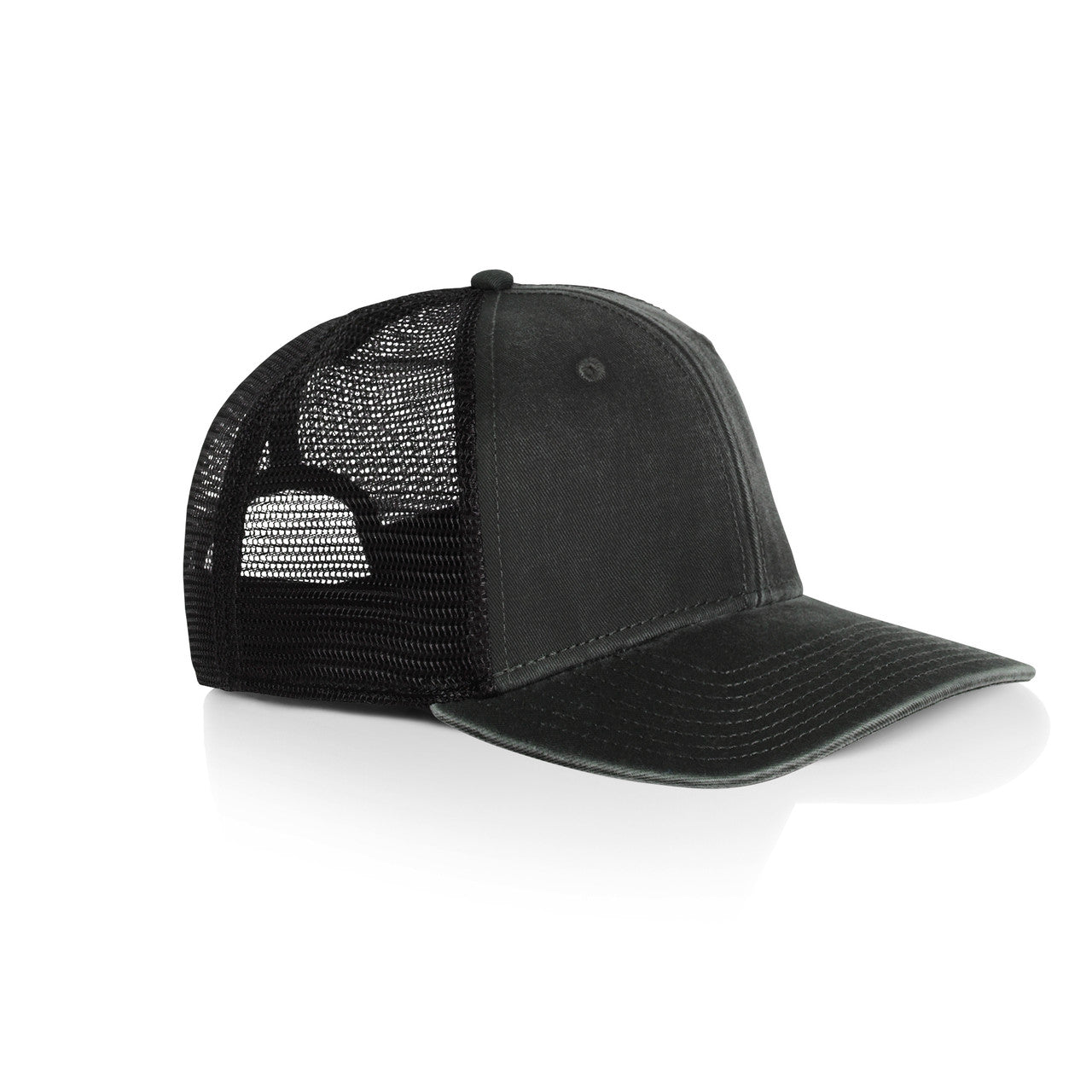 Stock Faded Trucker - FADED BLACK - SIDE
