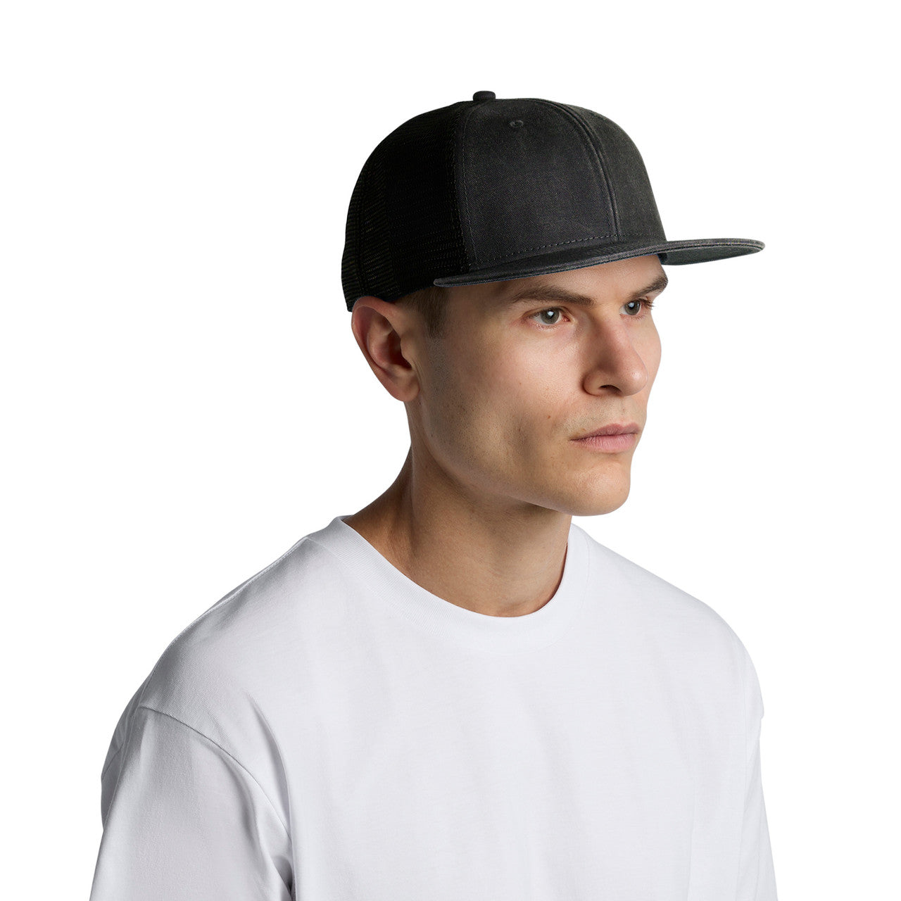 Stock Faded Trucker - FRONT