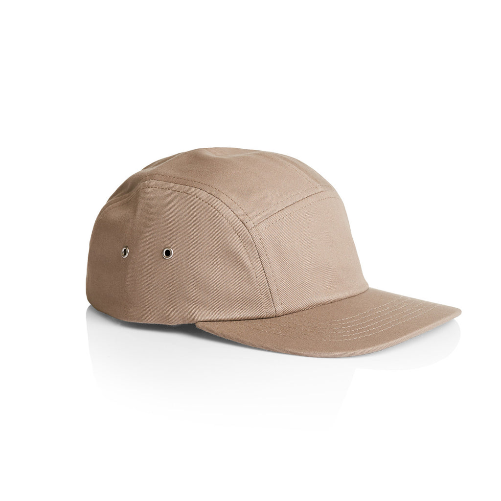 Finn Five Panel Cap - KHAKI - SIDE