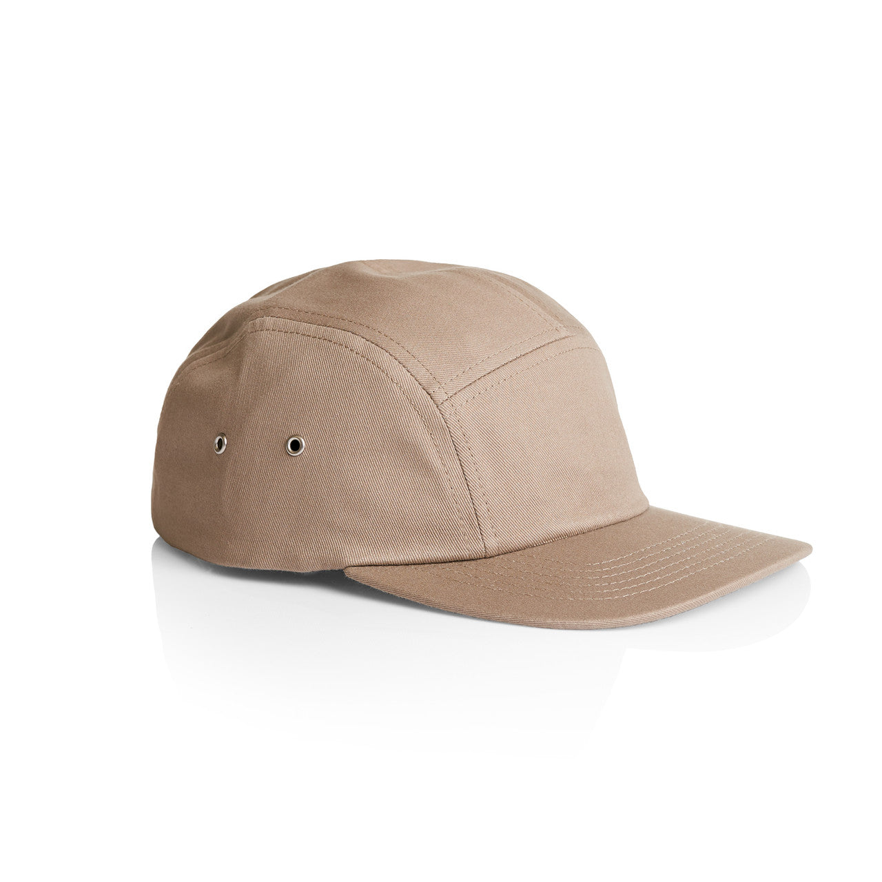 Finn Five Panel Cap - KHAKI - SIDE
