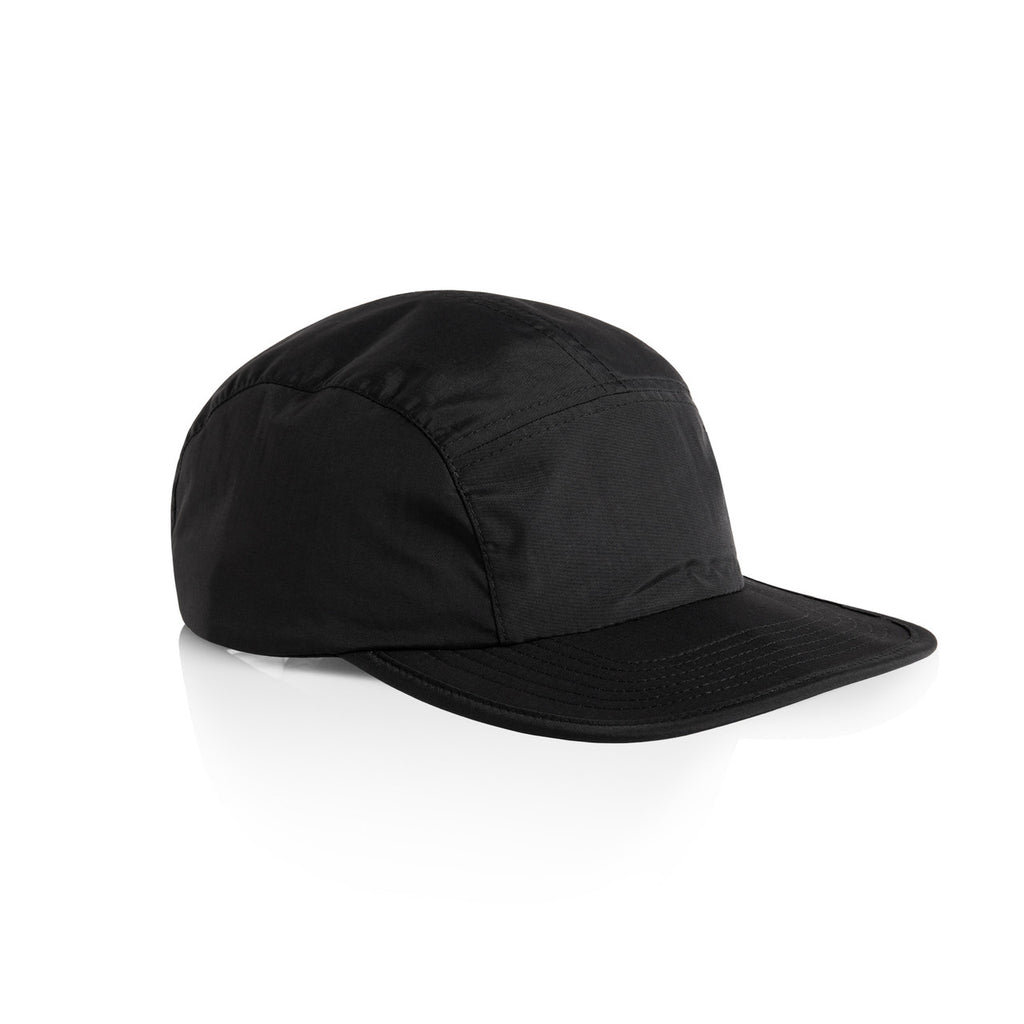 Finn Nylon Cap - BLACK - SIDE