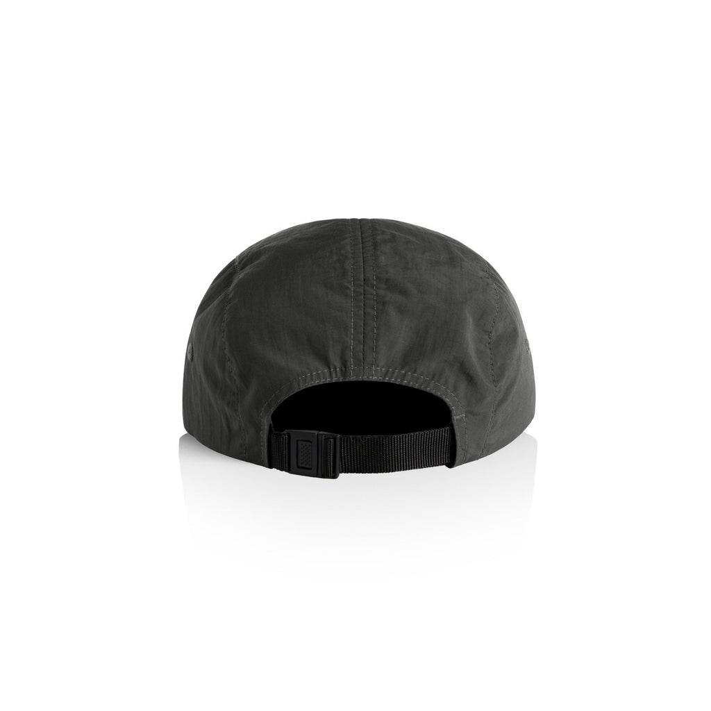 Finn Two-Tone Nylon Cap - ECRU/COAL - BACK