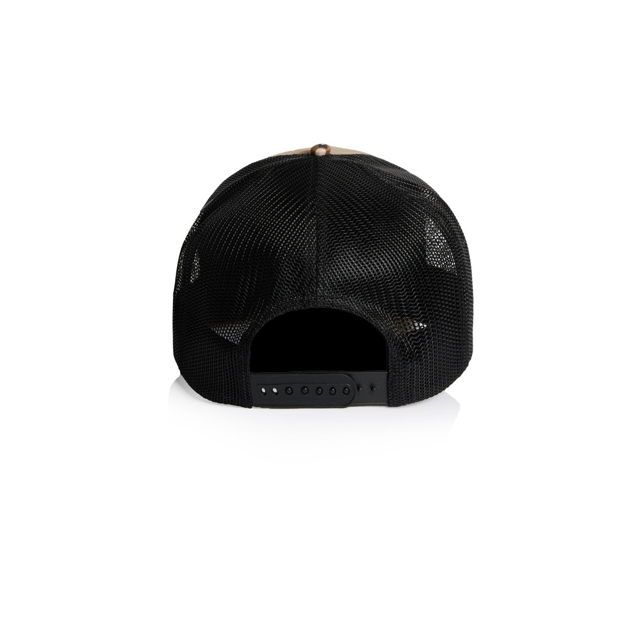 Stock Contrast Camo Trucker | 1110C - DESERT CAMO/BLACK - BACK
