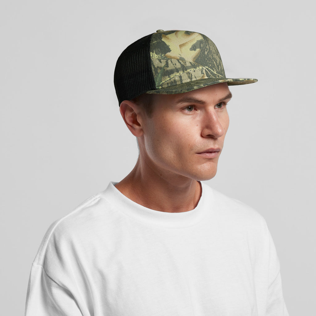 Stock Contrast Camo Trucker | 1110C - MAIN
