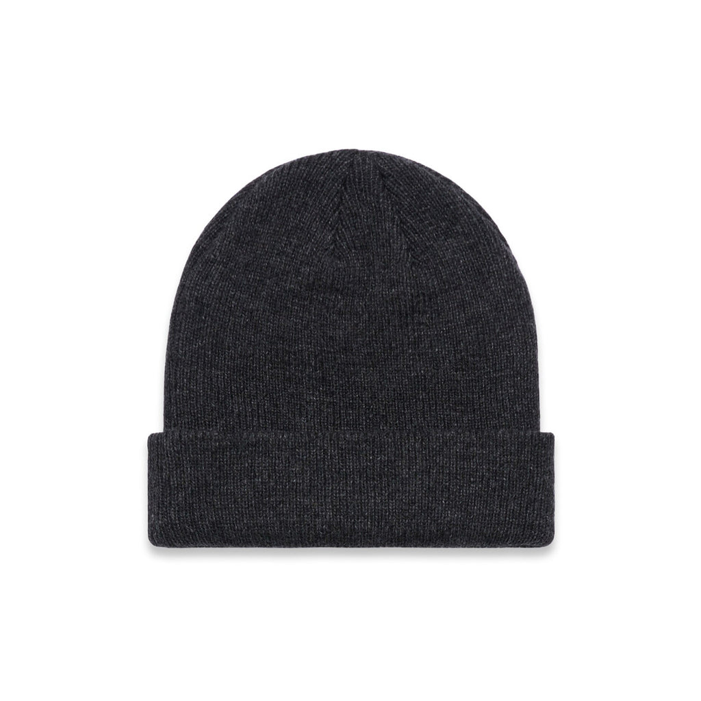 Knit Beanie - ASPHALT MARLE