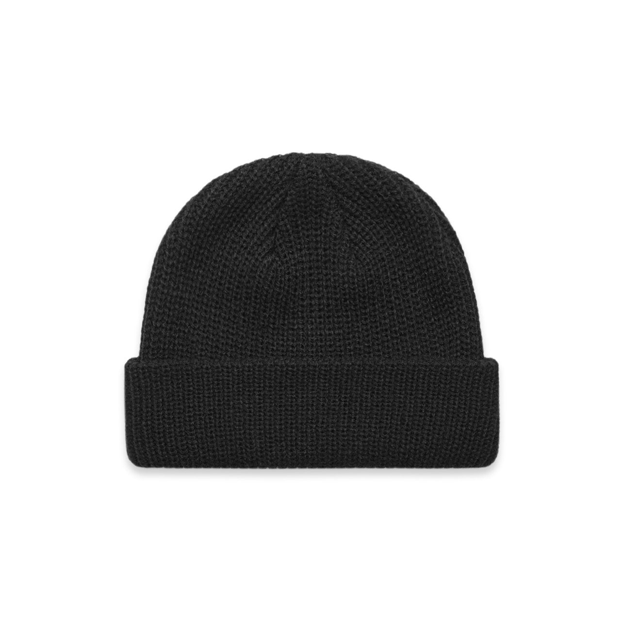 Cable Beanie - BLACK