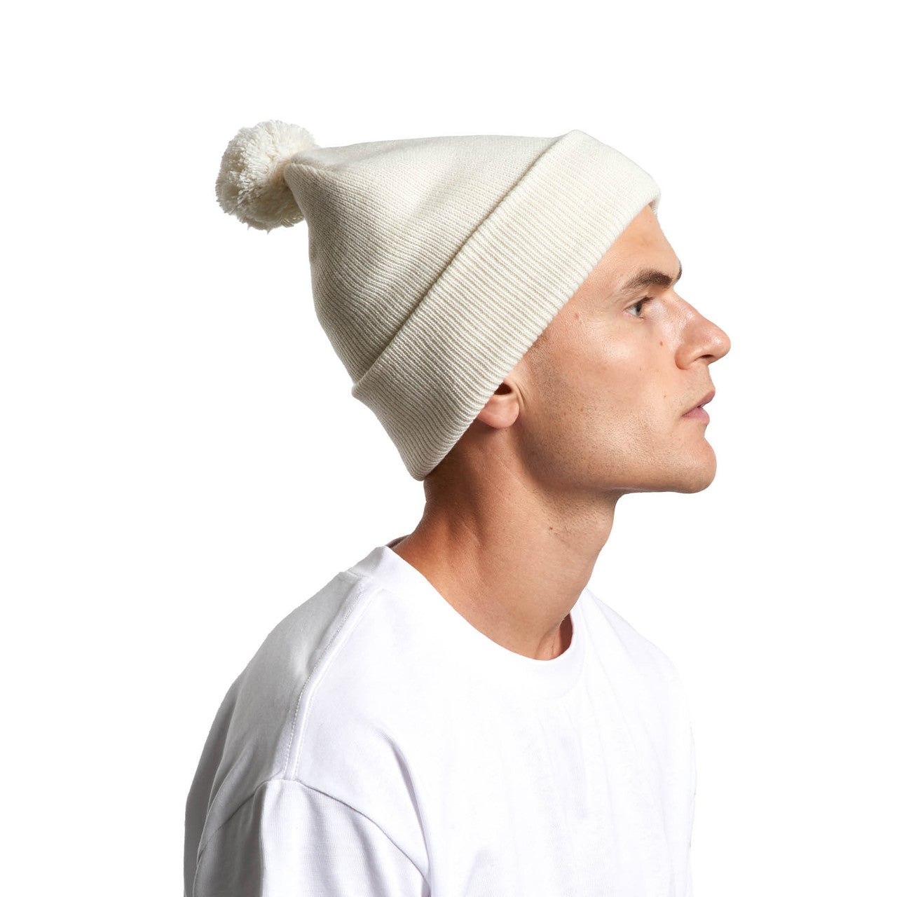 Pom Pom Beanie - FRONT
