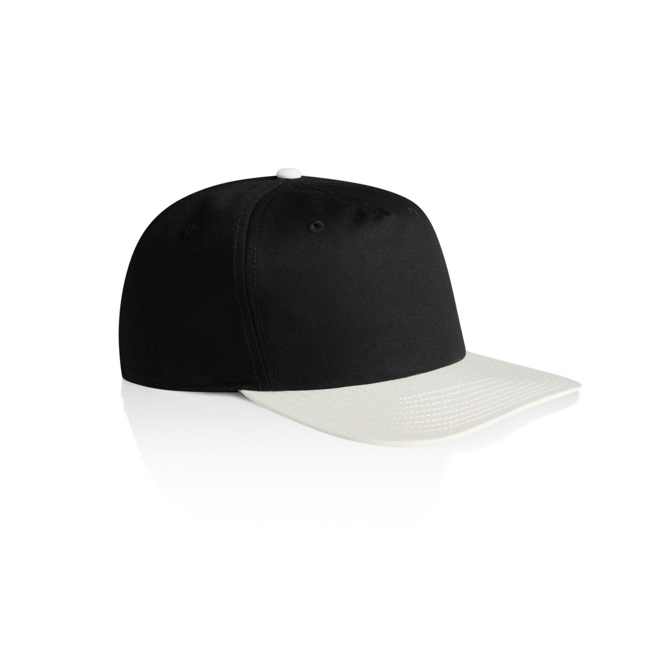 Class Two-Tone Cap - BLACK_NATURAL - SIDE