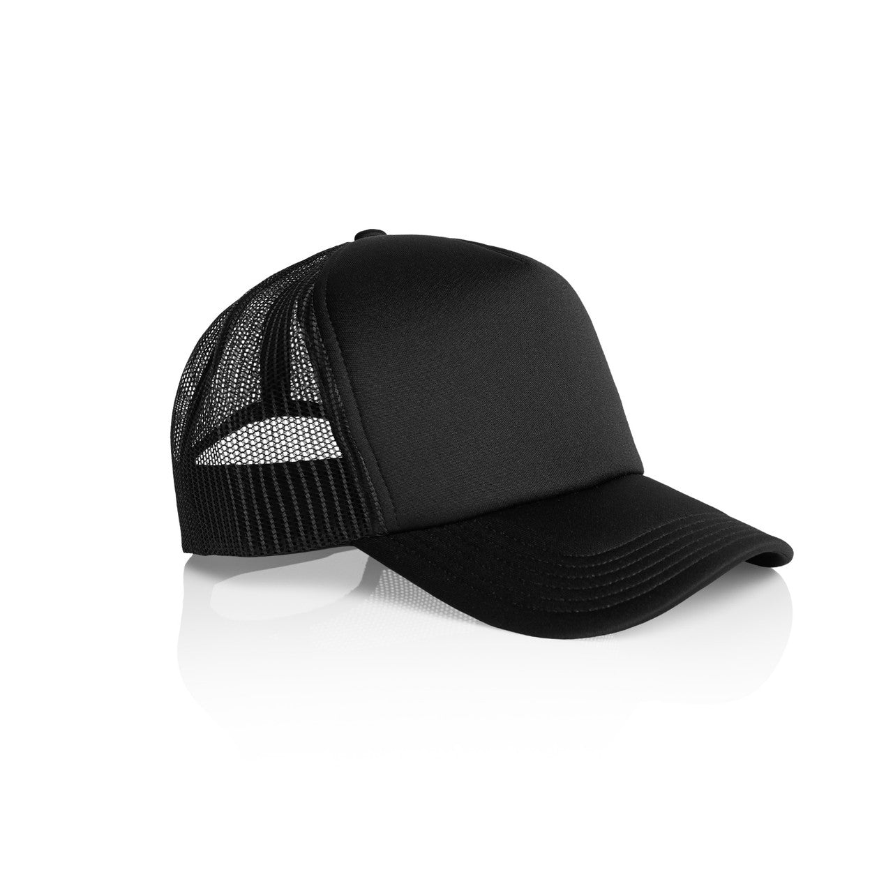 Frame Foam Trucker Cap - BLACK - SIDE