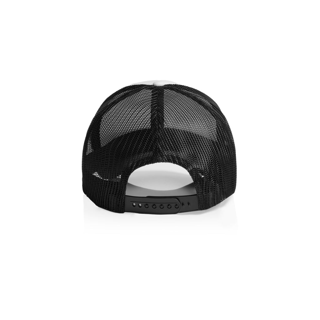 Frame Foam Two-Tone Trucker - WHITE/BLACK - BACK