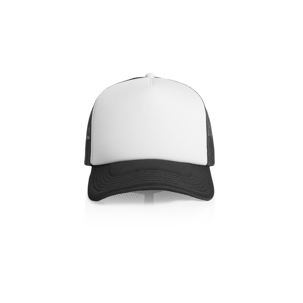 Frame Foam Two-Tone Trucker - WHITE/COAL