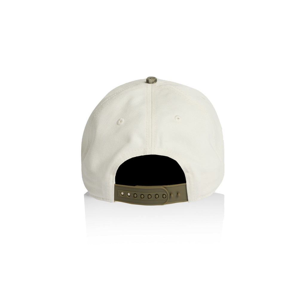 Frame Two-Tone Camo Cap | 1165C - NATURAL/TREE CAMO - BACK