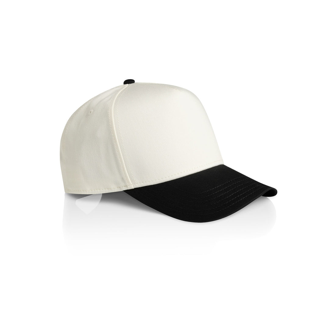 Frame Two-Tone Cap - NATURAL_BLACK - SIDE