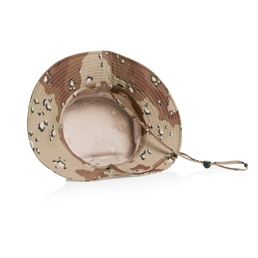 Wide Brim Camo Bucket Hat | 1172C - DESERT CAMO - BACK