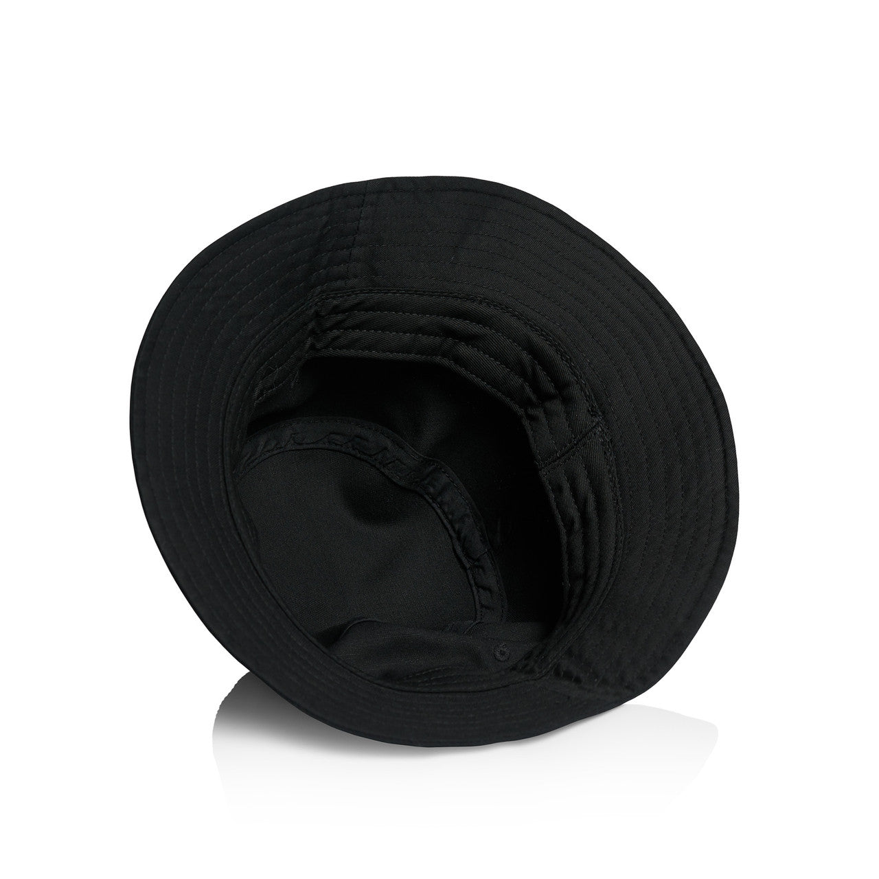 Wo's Bucket Hat - BLACK - BACK