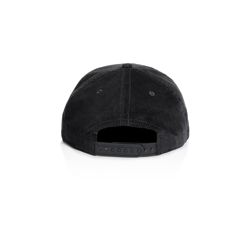 Class Cord Rope Cap - BLACK_WHITE - BACK