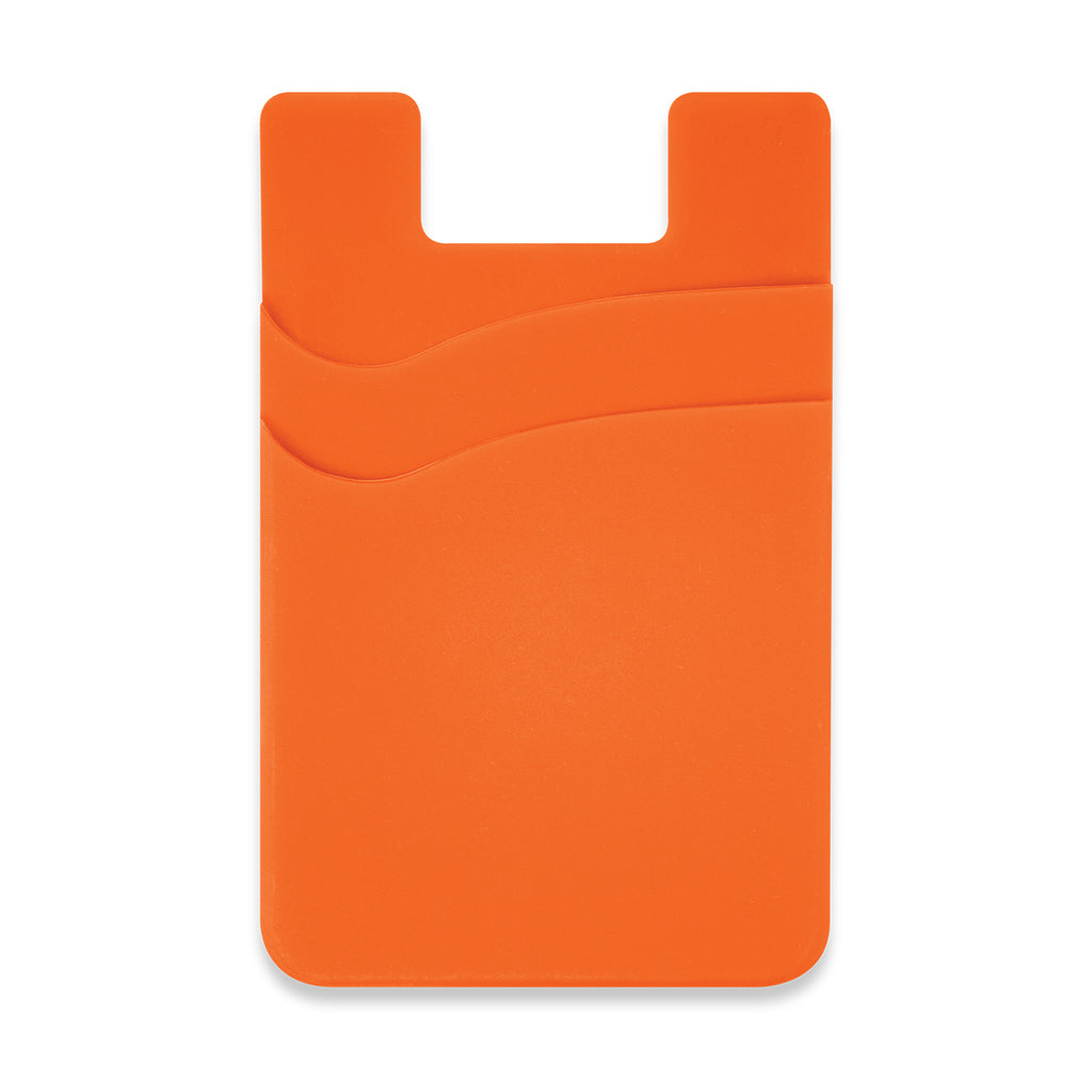 Dual Silicone Phone Wallet - Full Colour