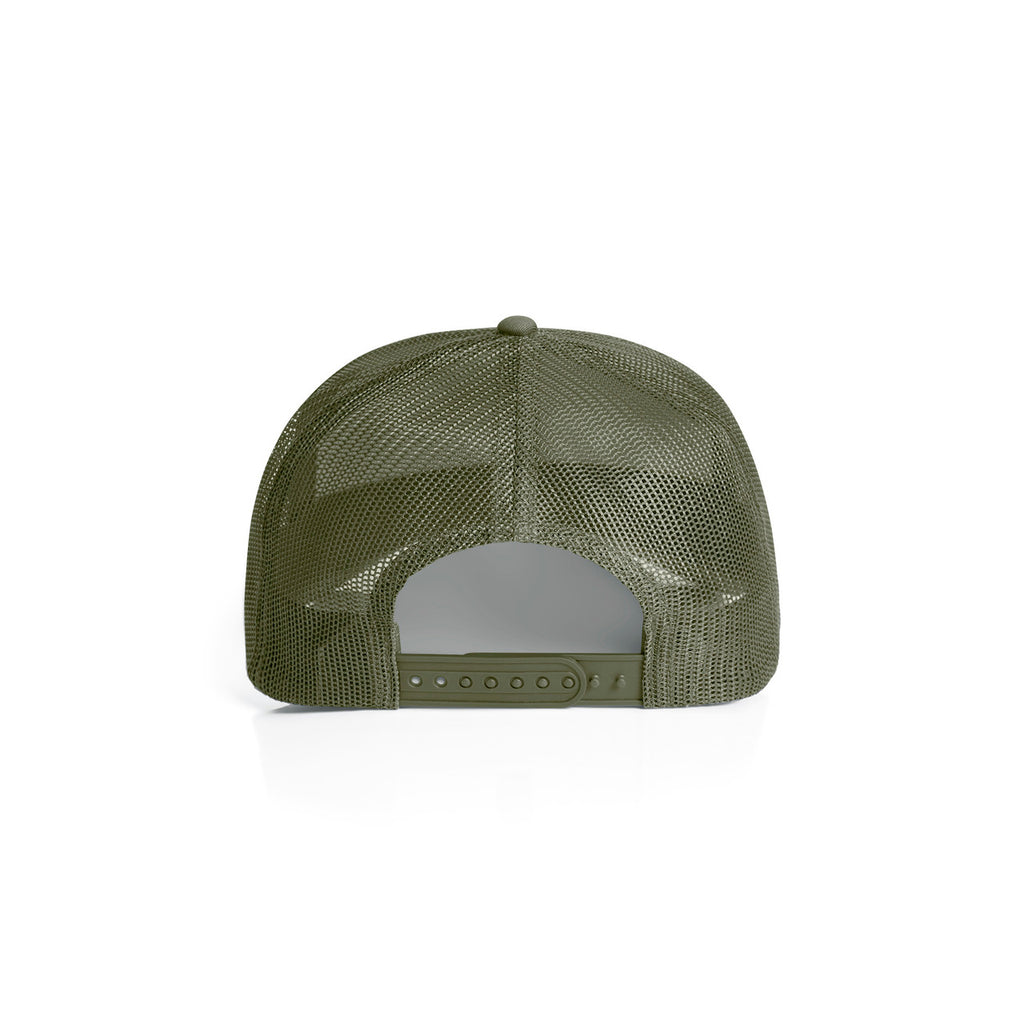 Mesh Trucker Cap - ARMY - BACK