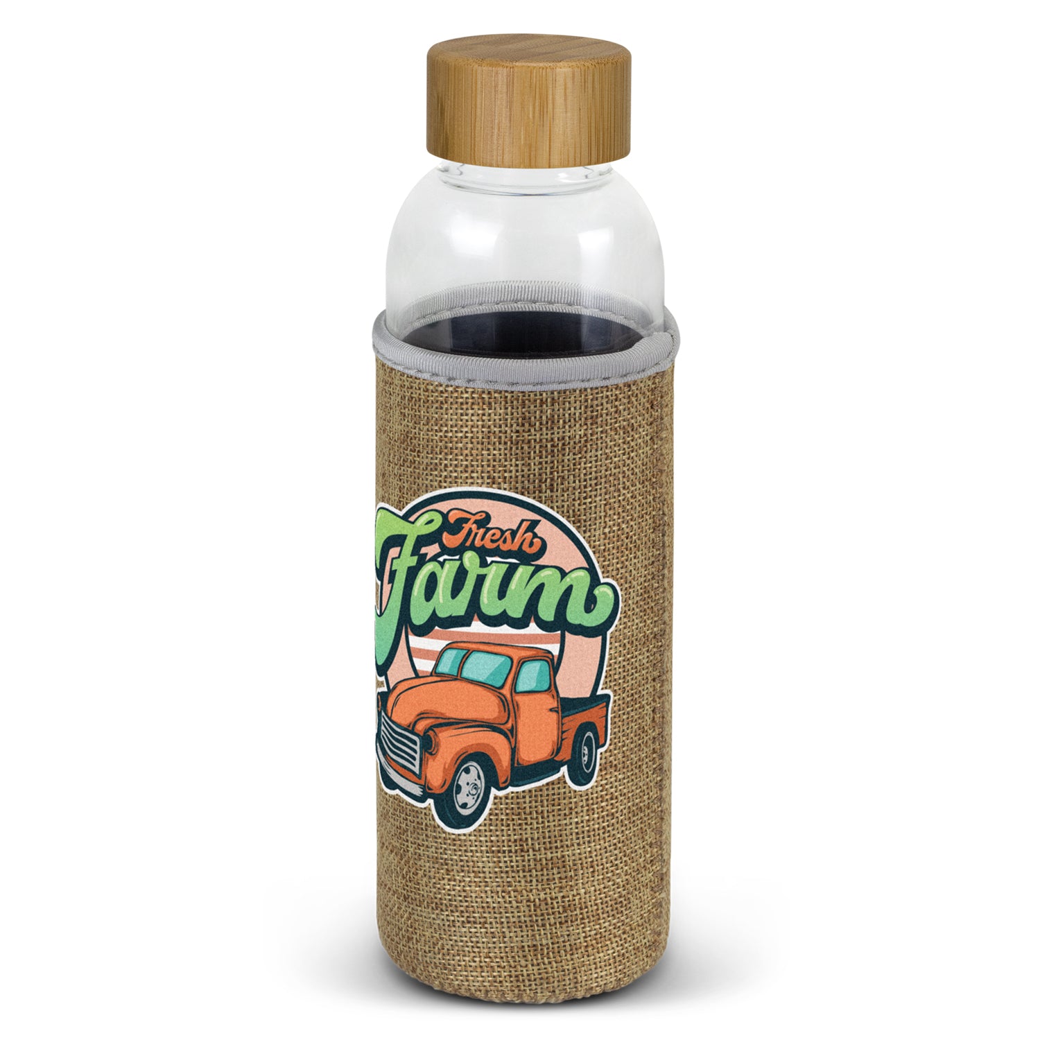 Eden Glass Bottle - Natural Sleeve