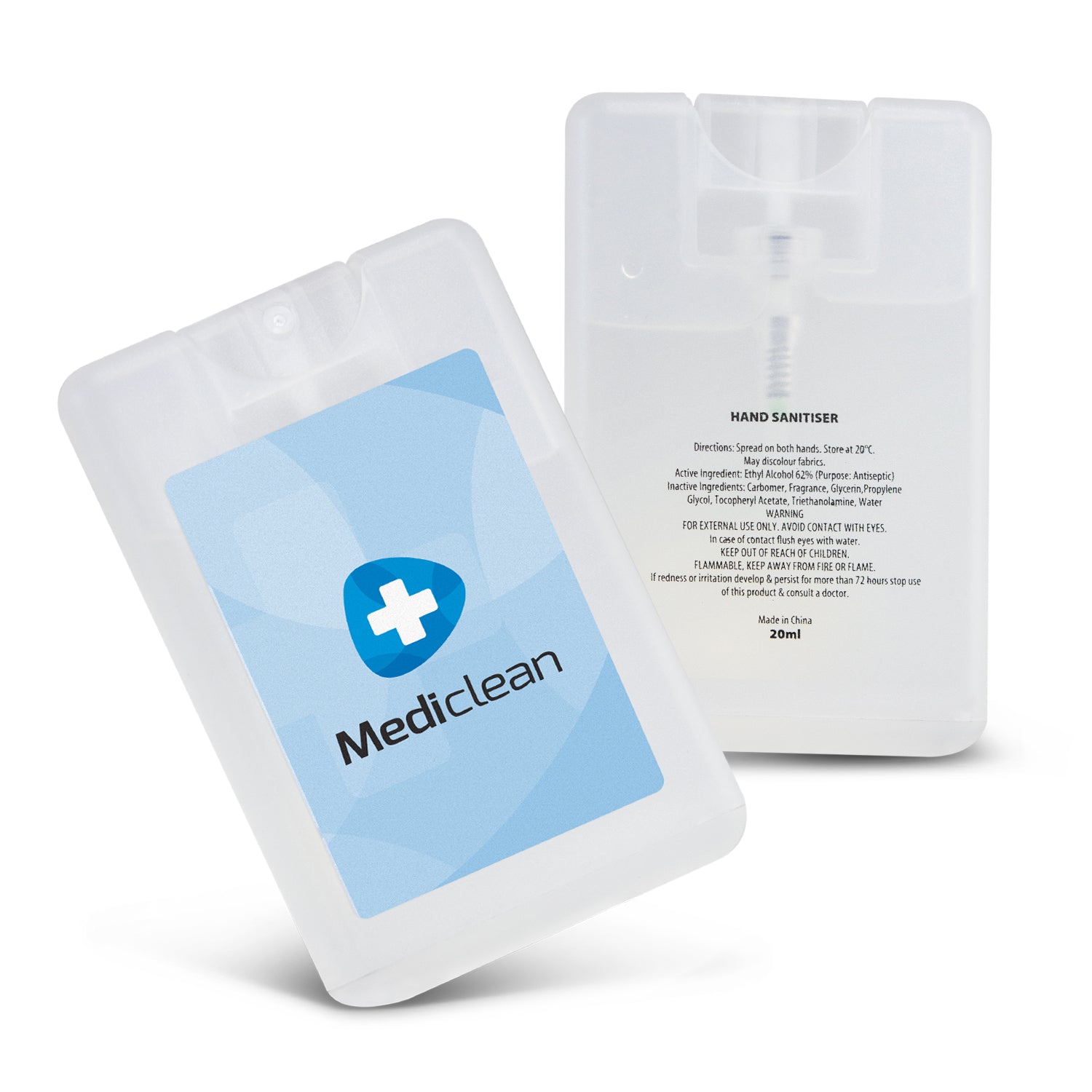 Hand Sanitiser Card