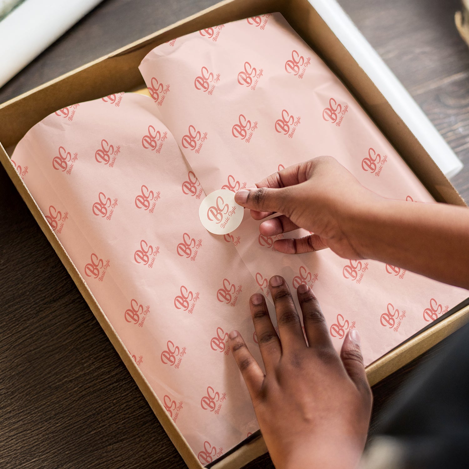 Custom Tissue Paper - Colour
