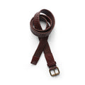 Braided Leather Belt - MAIN
