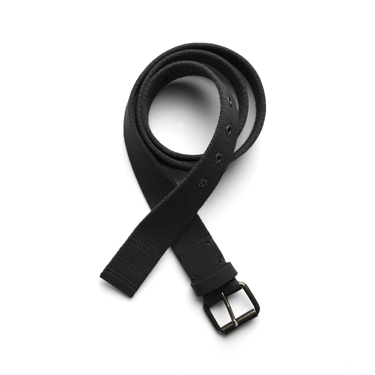 Cotton Webbing Belt - BLACK