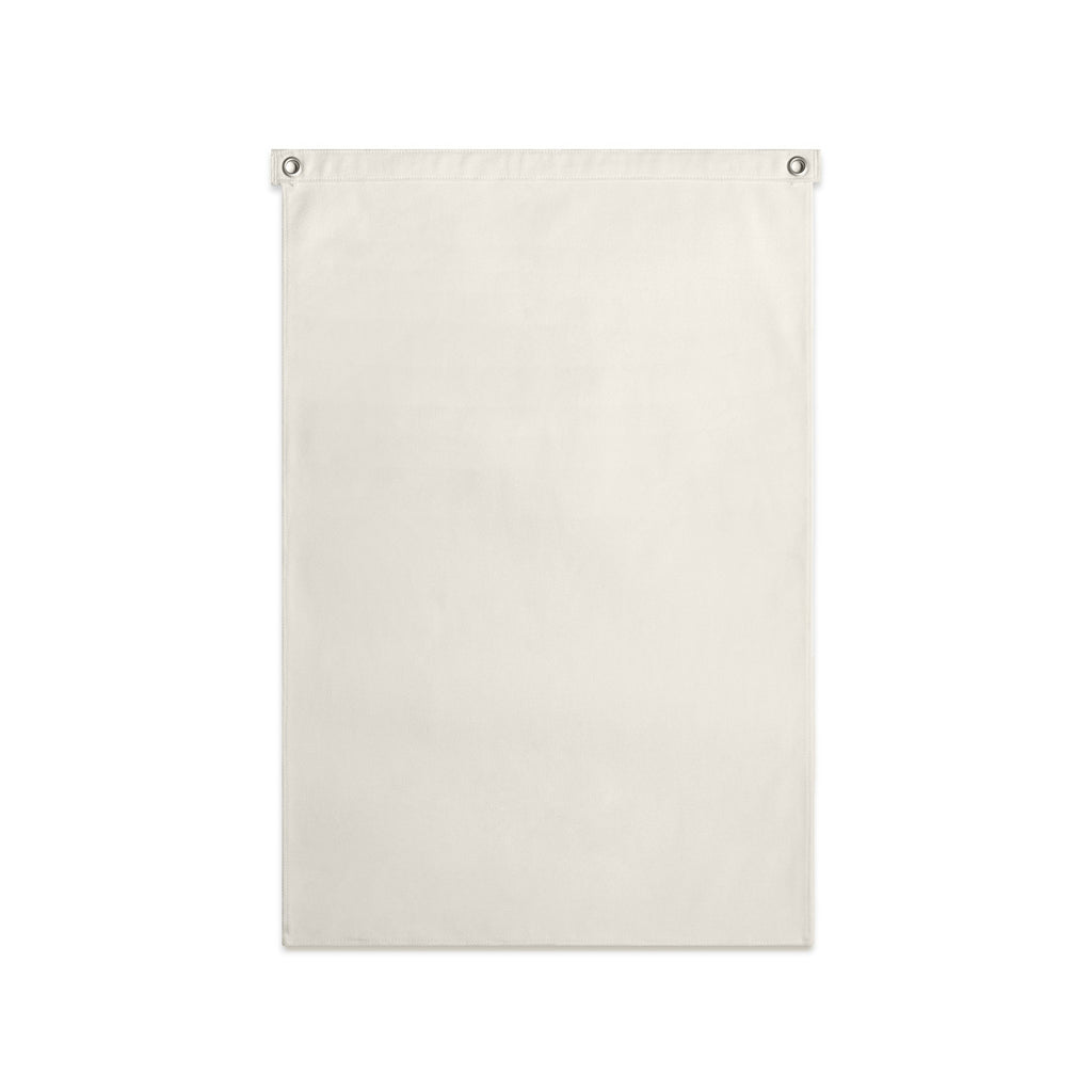 Canvas Large Flag - CREAM