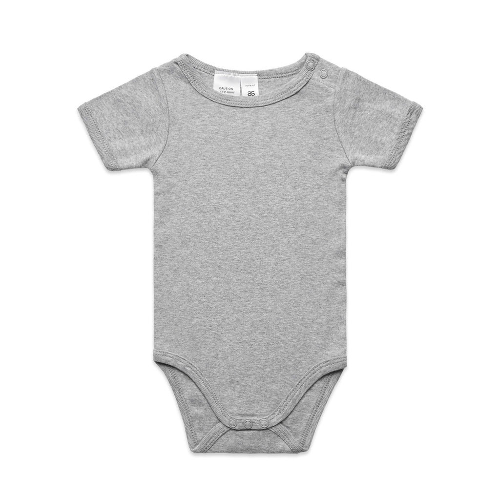 Organic Infant Mini-Me One-Piece - GREY MARLE