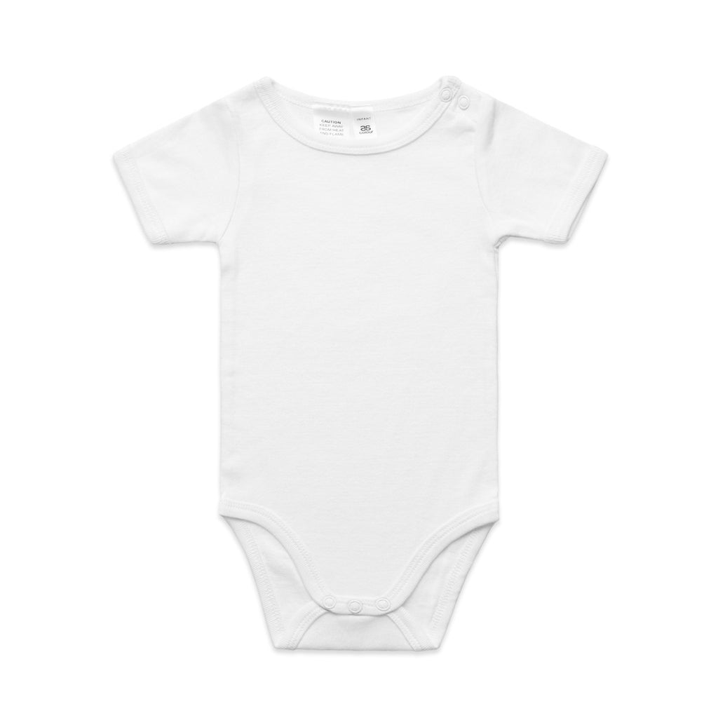 Organic Infant Mini-Me One-Piece - WHITE