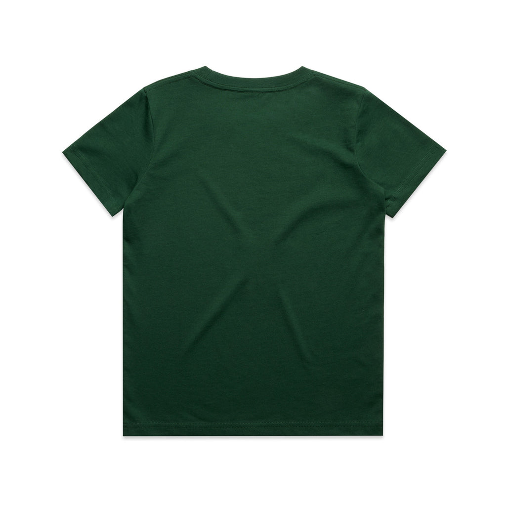 Kids Staple Tee - FOREST GREEN - BACK