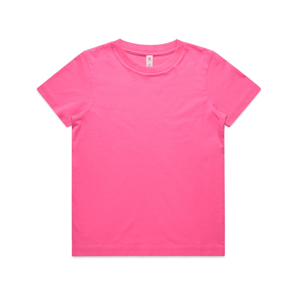 Youth Staple Tee - CHARITY PINK