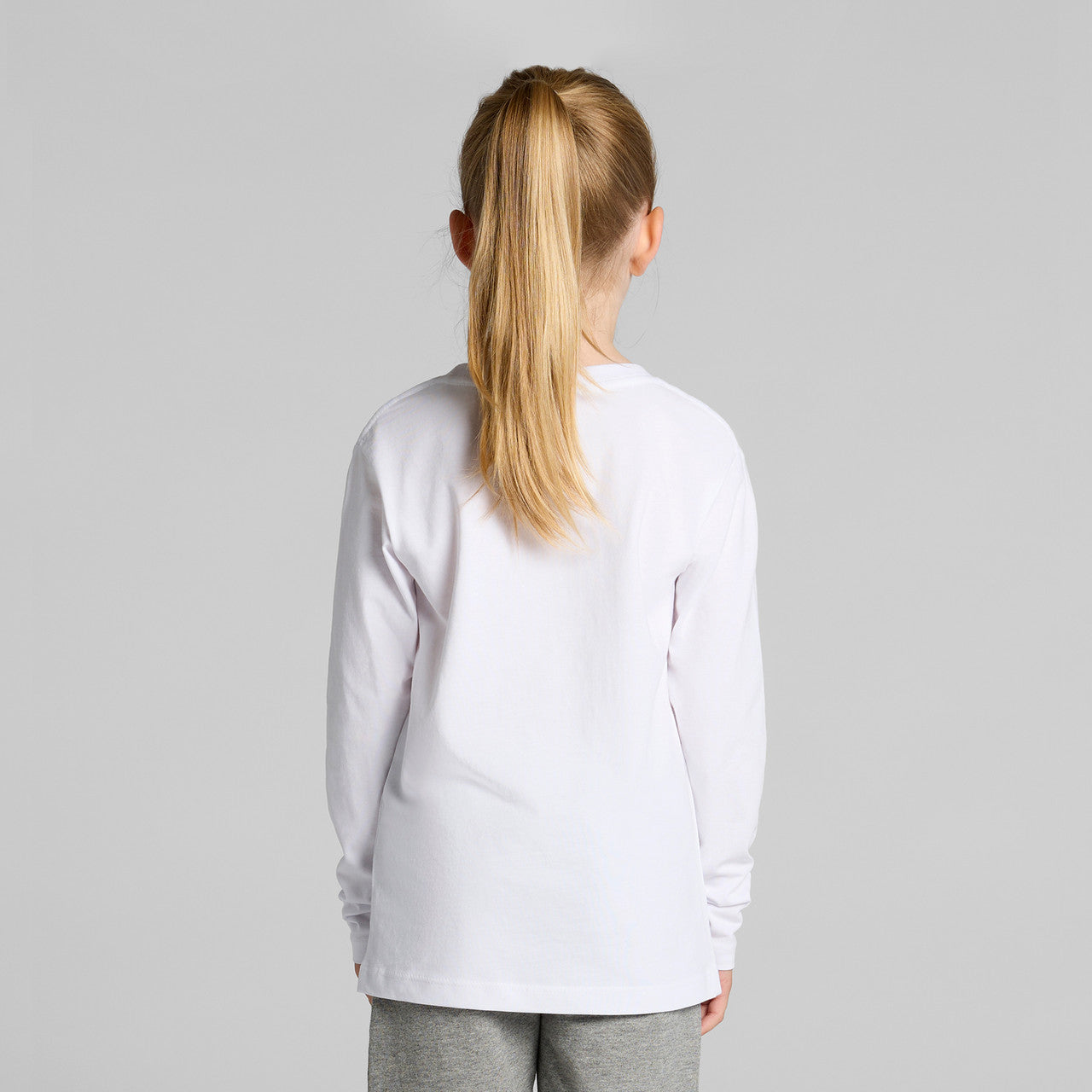 Kids Staple L/S Tee - BACK
