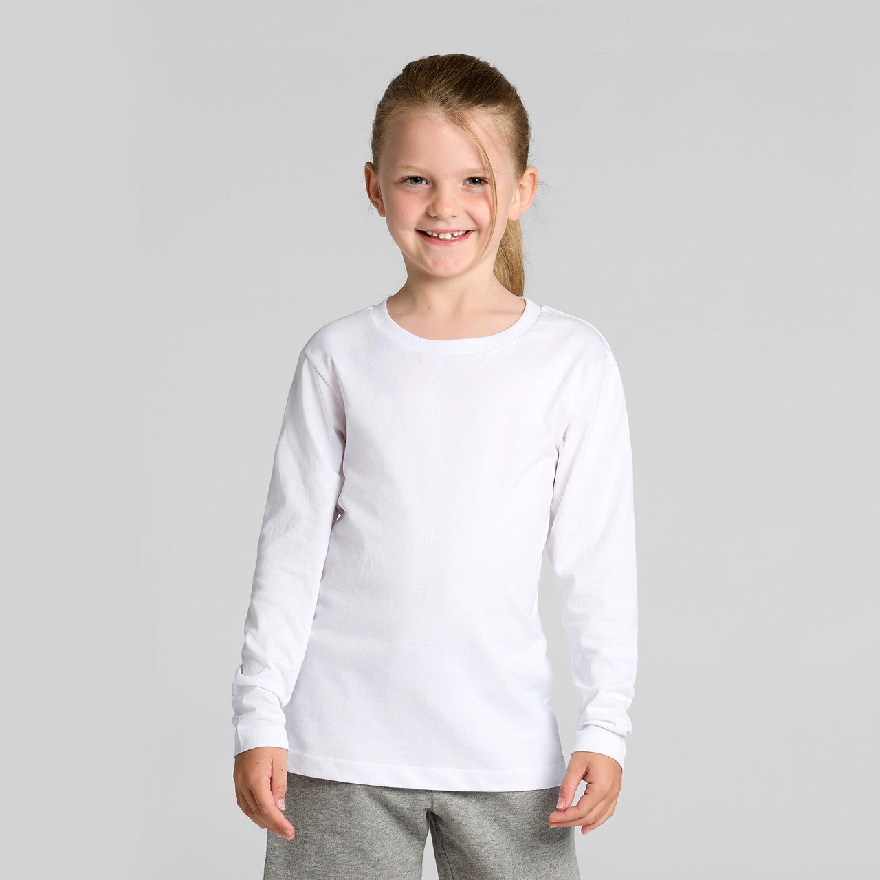 Kids Staple L/S Tee - BACK