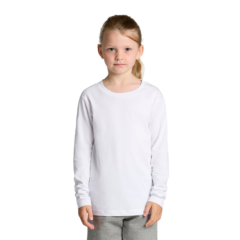 Kids Staple L/S Tee - FRONT