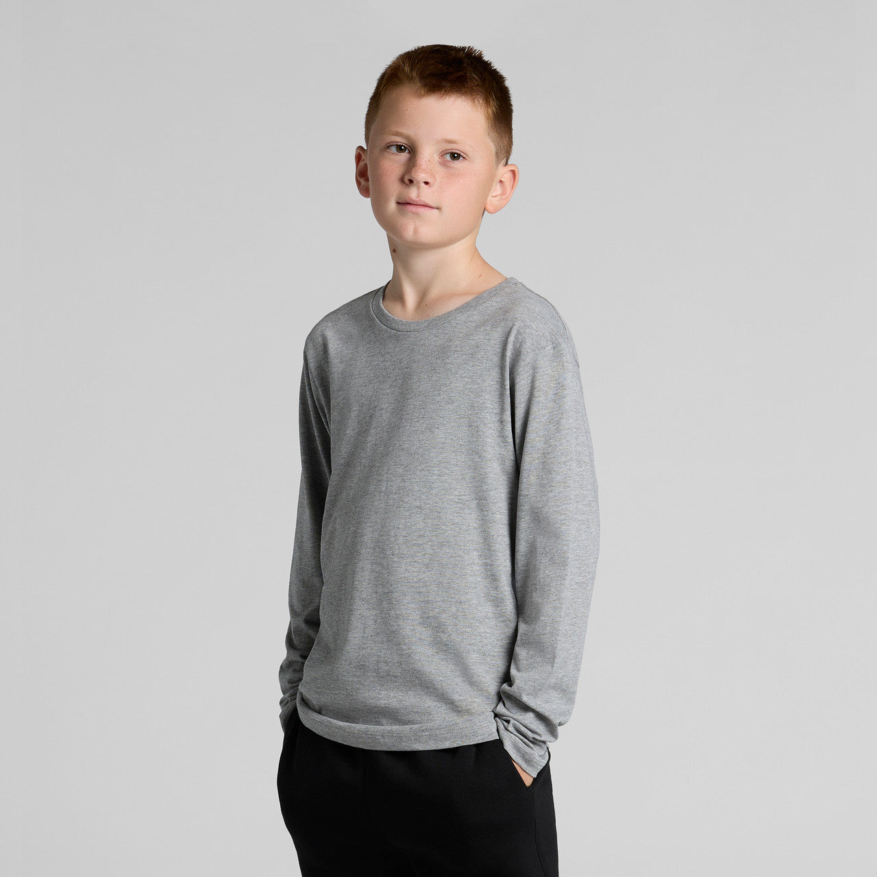 Youth Staple L/S Tee - BACK