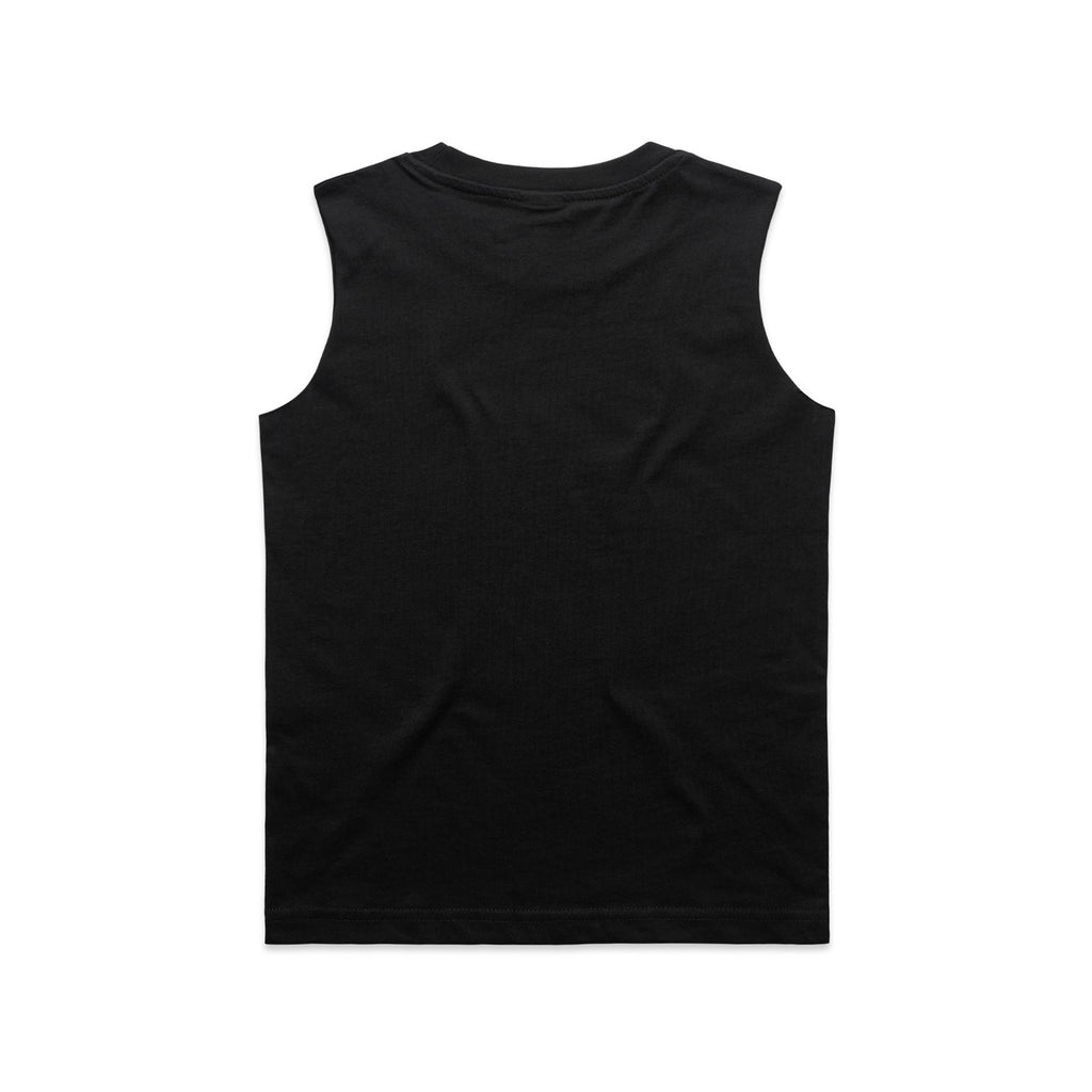 Kids Barnard Tank - BLACK - BACK