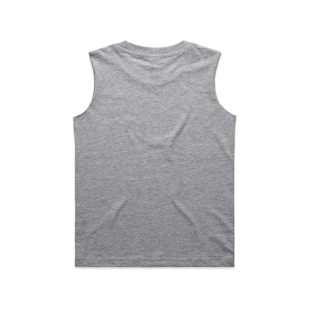Kids Barnard Tank - GREY MARLE - BACK