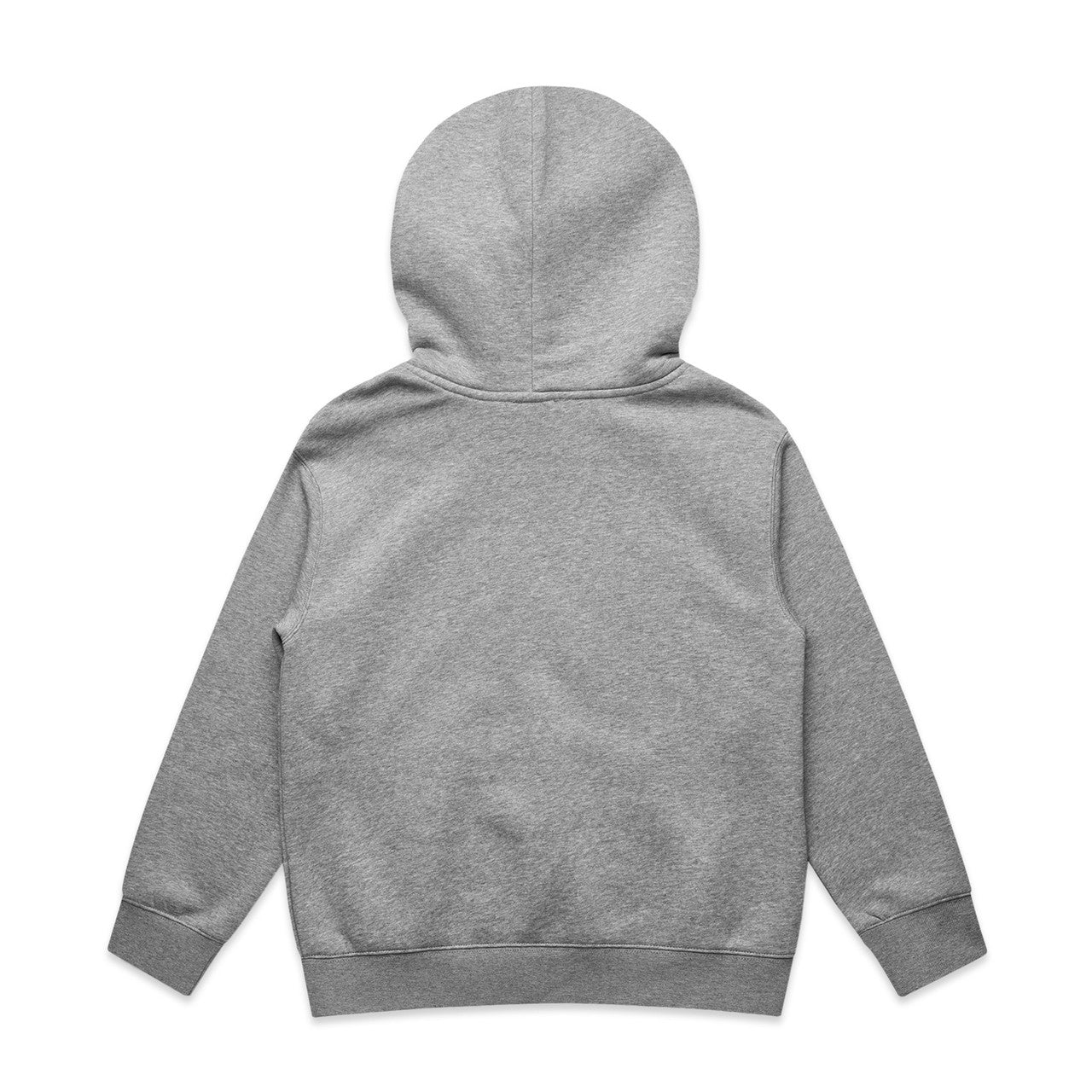 Kids Relax Hood - GREY MARLE - BACK