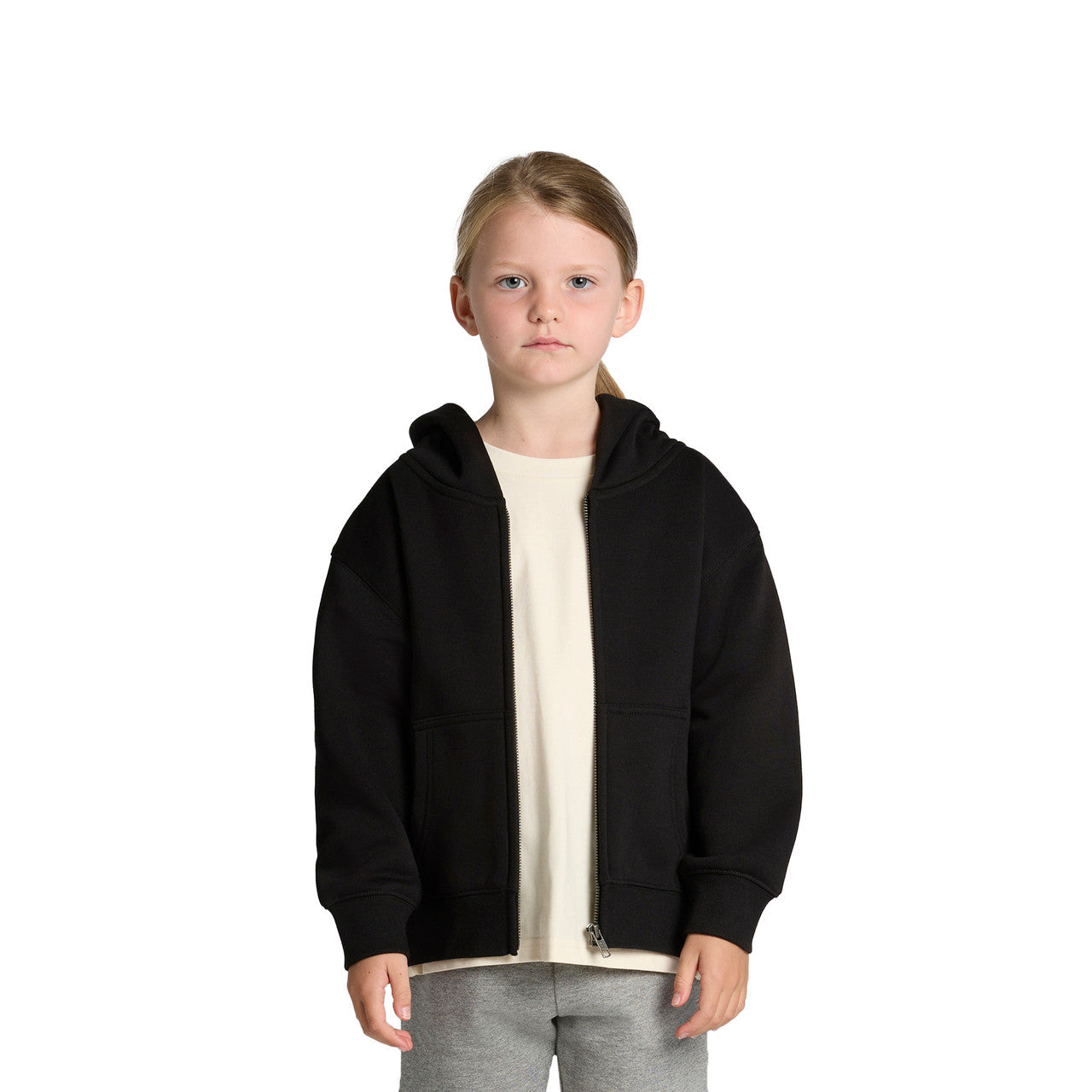 Kids Relax Zip Hood - FRONT