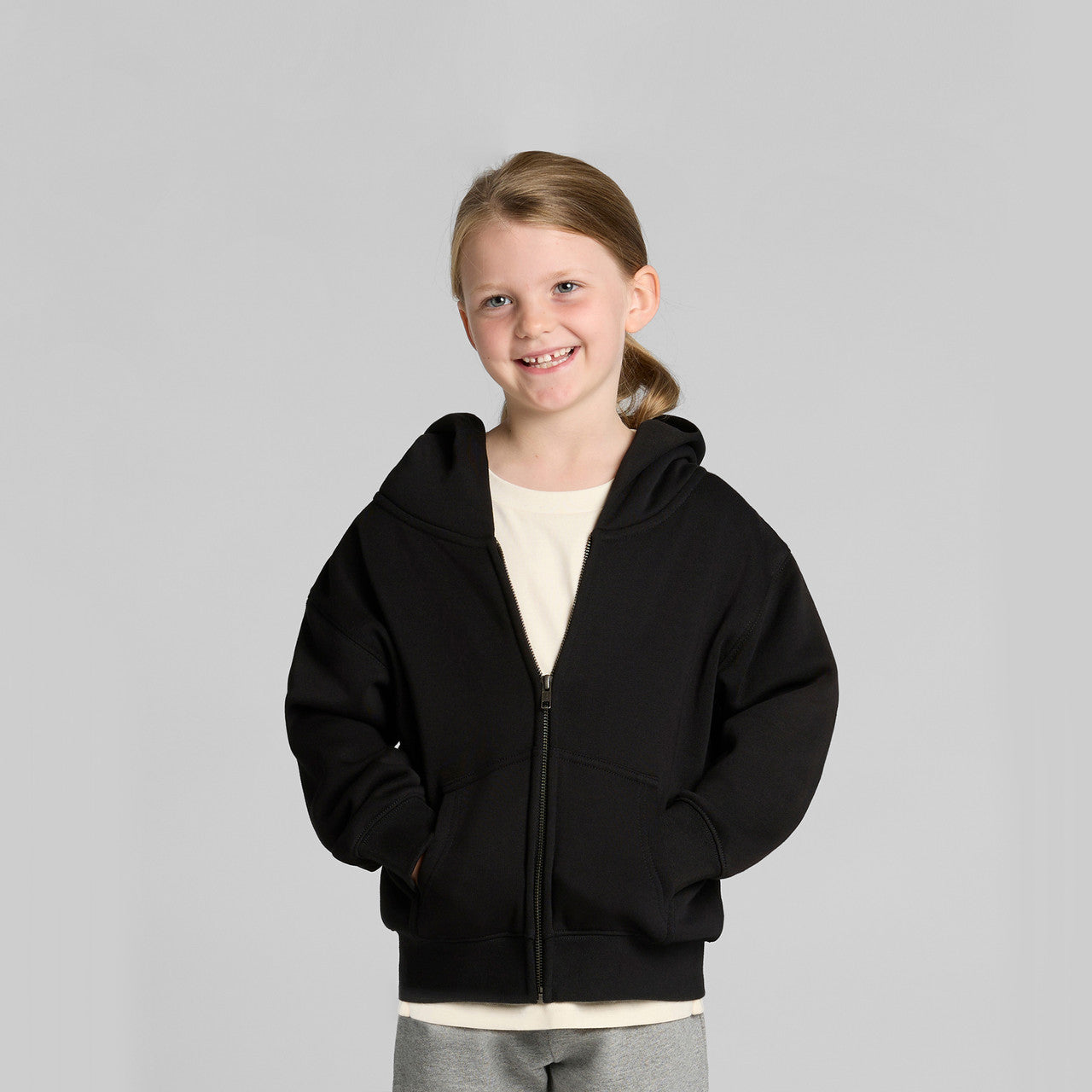 Kids Relax Zip Hood - BACK
